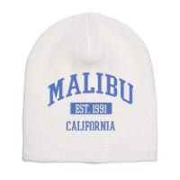 Varsity Malibu California Short Acrylic Beanie