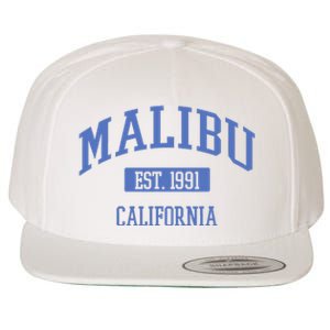 Varsity Malibu California Wool Snapback Cap