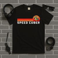 Vintage Math Cuber Heartbeat Speed Cubing Puzzle Lover Cube T-Shirt