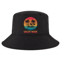 Vacay Mode Coconut Palm Trees Retro Tropical Summer Vibes Cute Gift Cool Comfort Performance Bucket Hat
