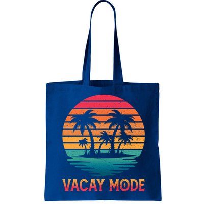 Vacay Mode Coconut Palm Trees Retro Tropical Summer Vibes Cute Gift Bag