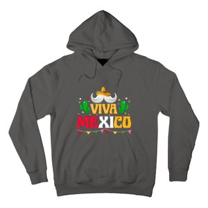 Viva Mexico Cinco De Mayo Gift Funnt Beard Hoodie