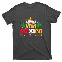 Viva Mexico Cinco De Mayo Gift Funnt Beard T-Shirt