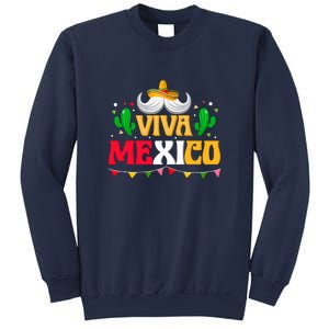 Viva Mexico Cinco De Mayo Gift Funnt Beard Sweatshirt