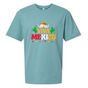 Viva Mexico Cinco De Mayo Gift Funnt Beard Sueded Cloud Jersey T-Shirt