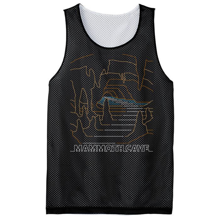 Vintage Mammoth Cave National Park Mesh Reversible Basketball Jersey Tank