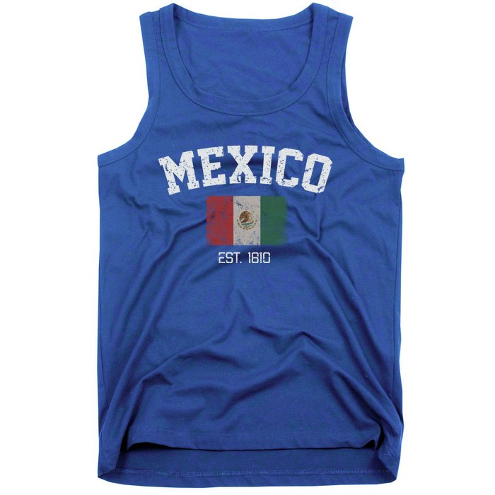 Vintage Mexico City Est 1810 Gift Great Gift Tank Top