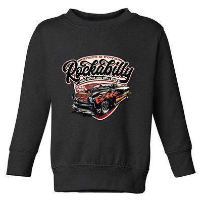 Vintage Muscle Car Graphic Toddler Sweatshirt