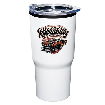 Vintage Muscle Car Graphic Tumbler