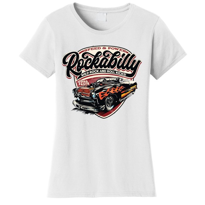 Vintage Muscle Car Graphic Women's T-Shirt