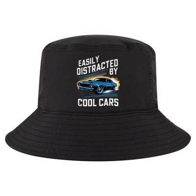 Vintage Muscle Car Easily Distracted By Cool Cars Cool Comfort Performance Bucket Hat