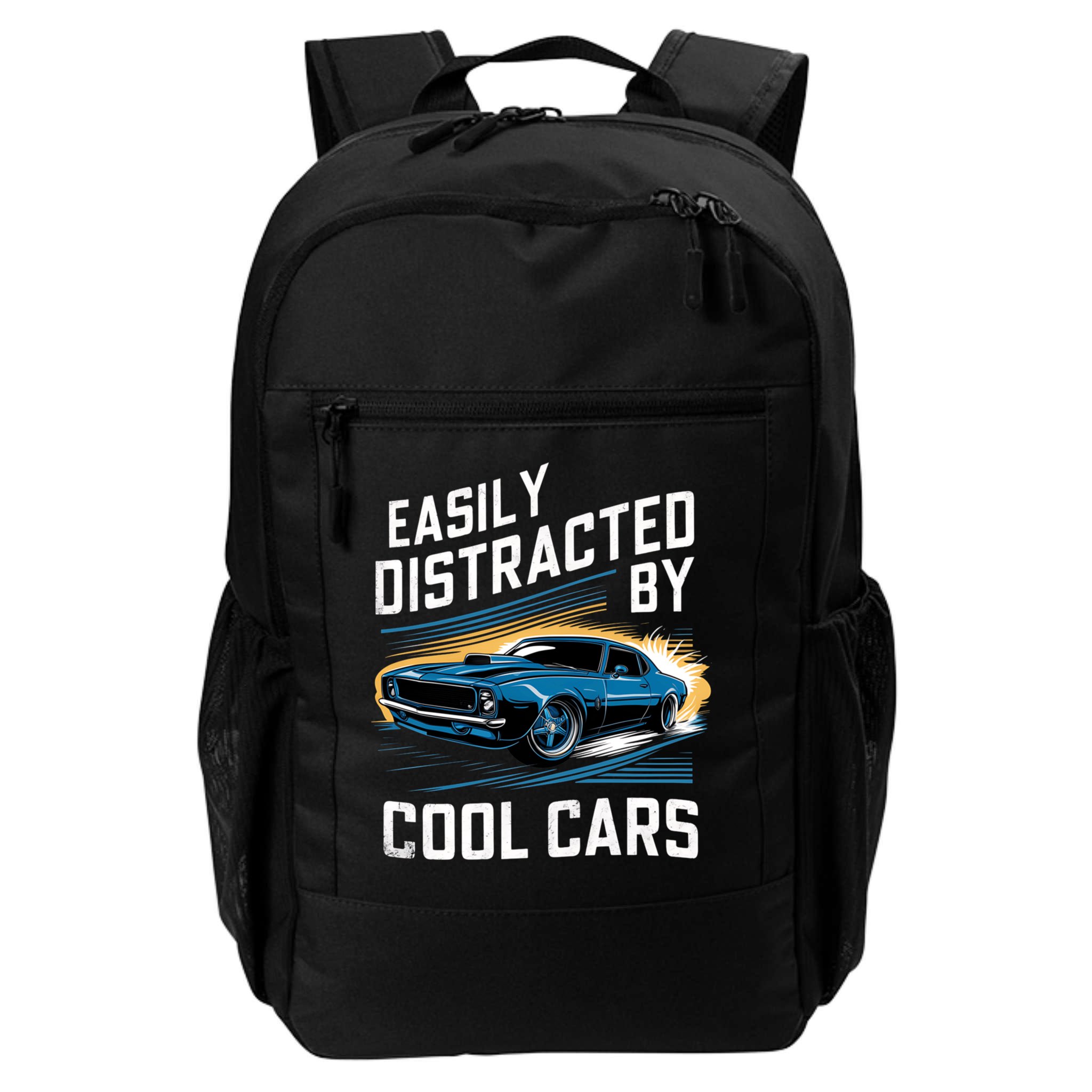 Vintage Muscle Car Easily Distracted By Cool Cars Backpack