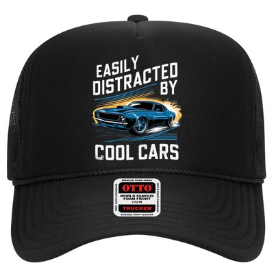 Vintage Muscle Car Easily Distracted By Cool Cars Hat