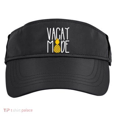 Vacay Mode Cute Pineapple Adult Drive Performance Visor