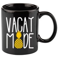 Vacay Mode Cute Pineapple 11oz C Handle Ceramic Mug