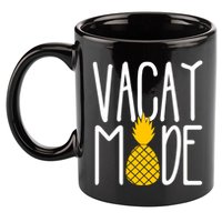 Vacay Mode Cute Pineapple 11oz C Handle Ceramic Mug