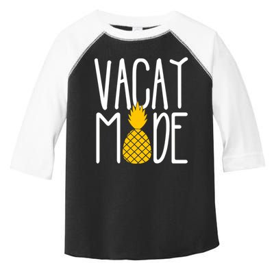 Vacay Mode Cute Pineapple Toddler Fine Jersey T-Shirt