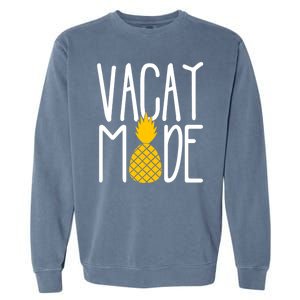 Vacay Mode Cute Pineapple Garment-Dyed Sweatshirt