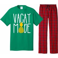 Vacay Mode Cute Pineapple Pajama Set