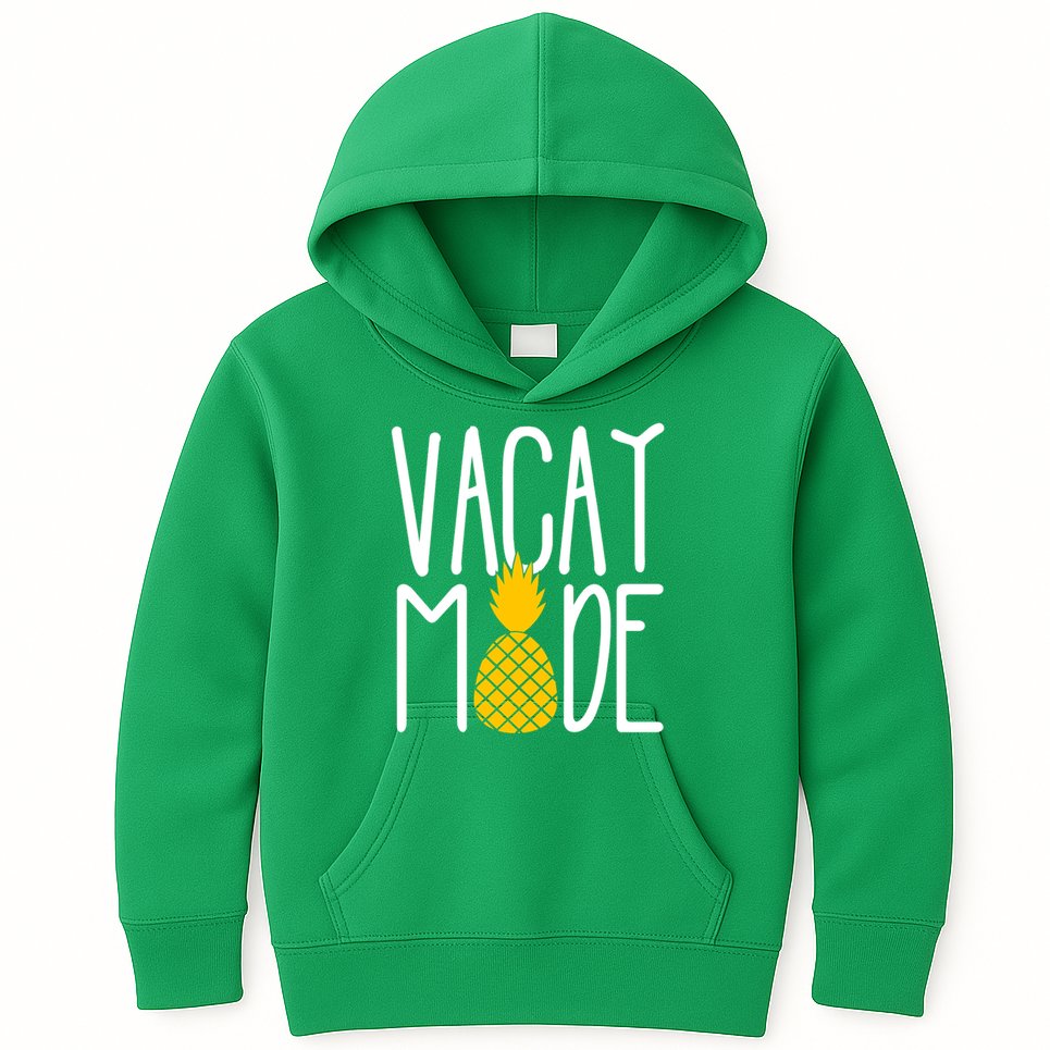 Vacay Mode Cute Pineapple Kids Hoodie