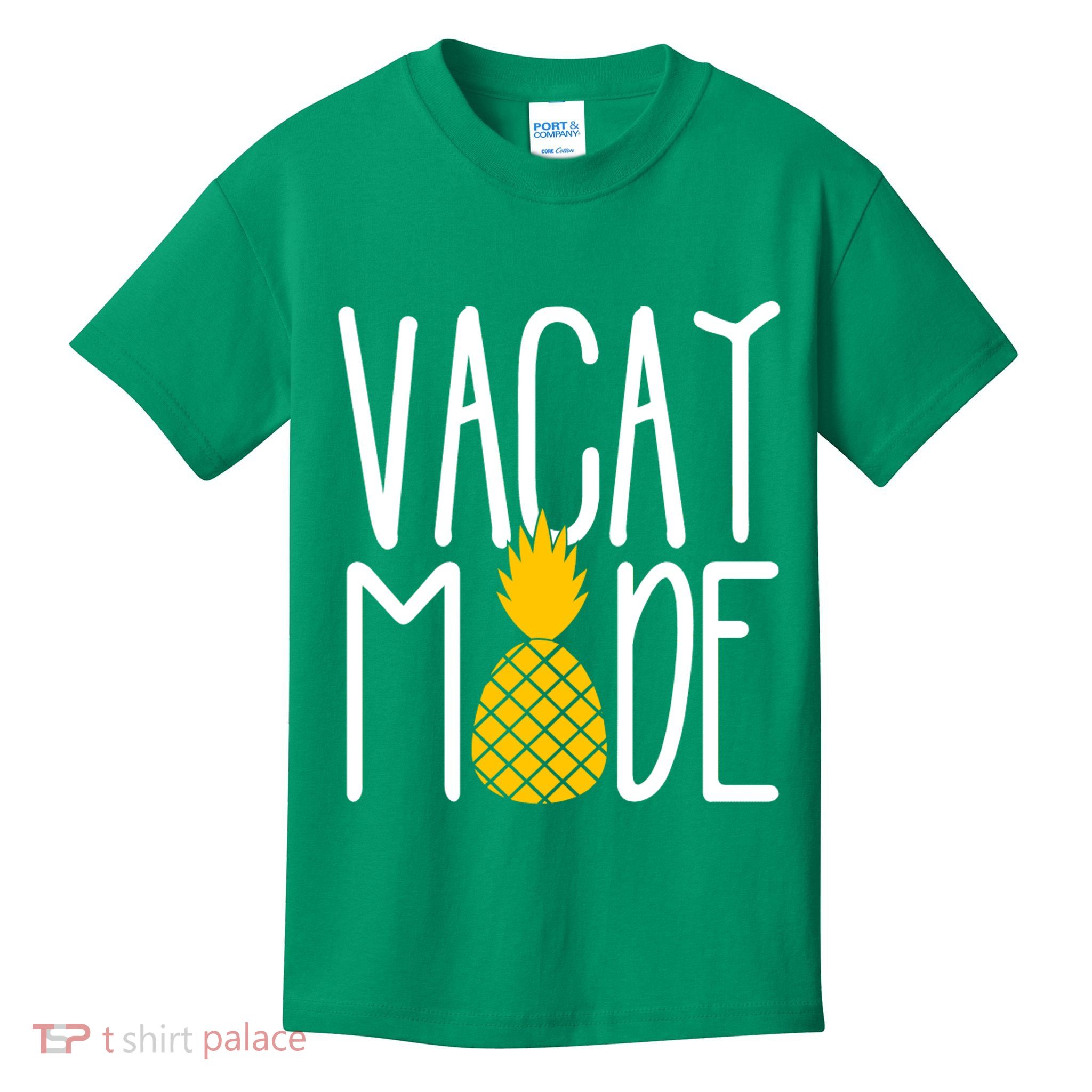 Vacay Mode Cute Pineapple Kids T-Shirt