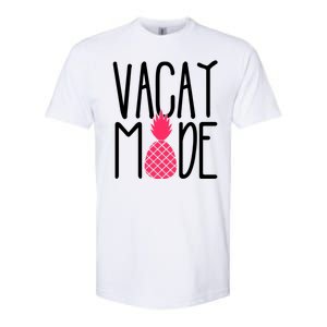 Vacay Mode Cute Pineapple Softstyle CVC T-Shirt