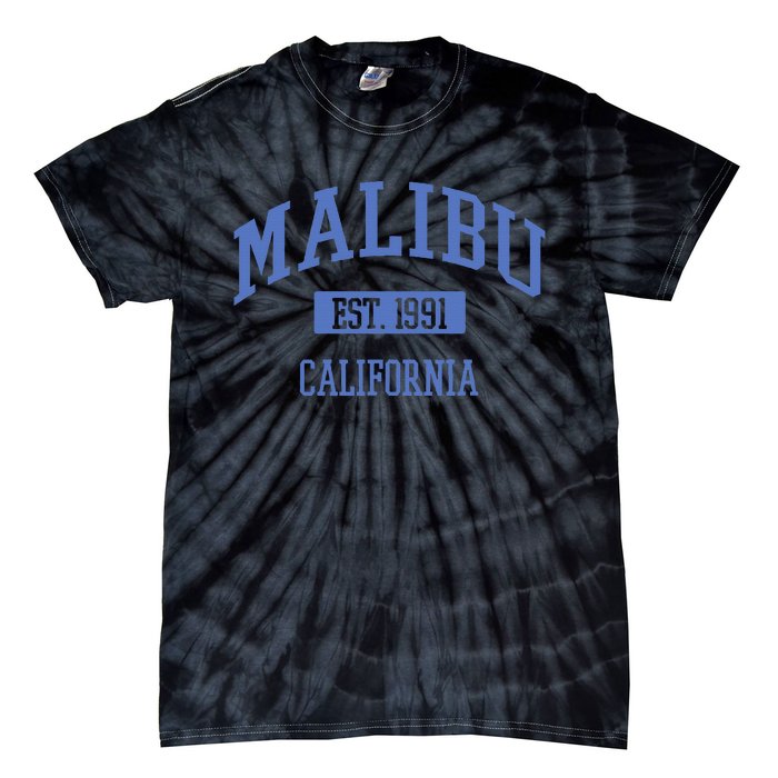 Varsity Malibu California Tie-Dye T-Shirt