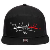 VU Meter DB DJ 7 Panel Mesh Trucker Snapback Hat