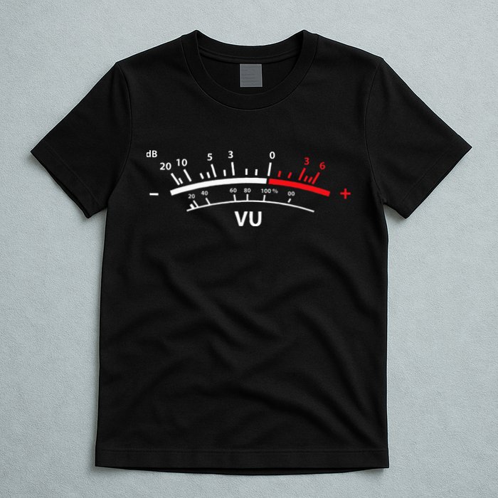 VU Meter DB DJ T-Shirt