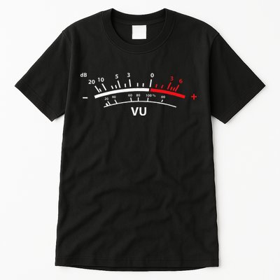 VU Meter DB DJ Tall T-Shirt
