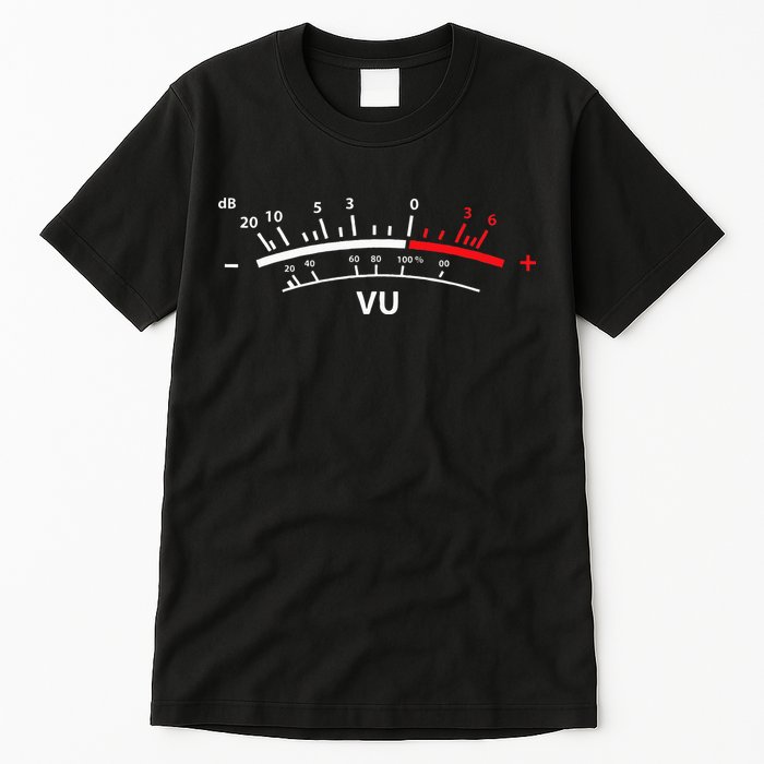 VU Meter DB DJ Tall T-Shirt