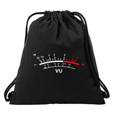 VU Meter DB DJ Drawstring Bag