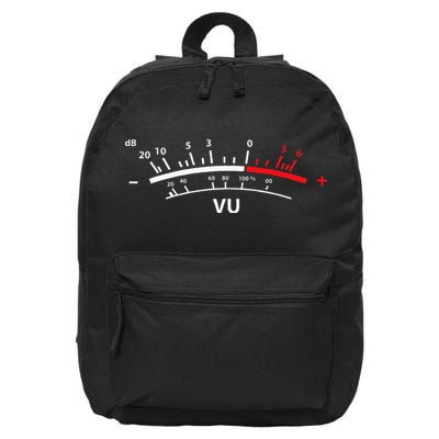 VU Meter DB DJ 16 in Basic Backpack