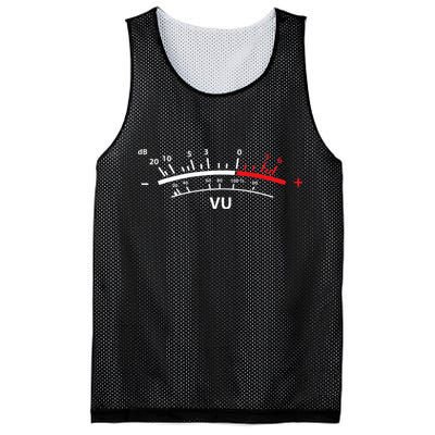 VU Meter DB DJ Mesh Reversible Basketball Jersey Tank