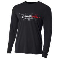 VU Meter DB DJ Cooling Performance Long Sleeve Crew