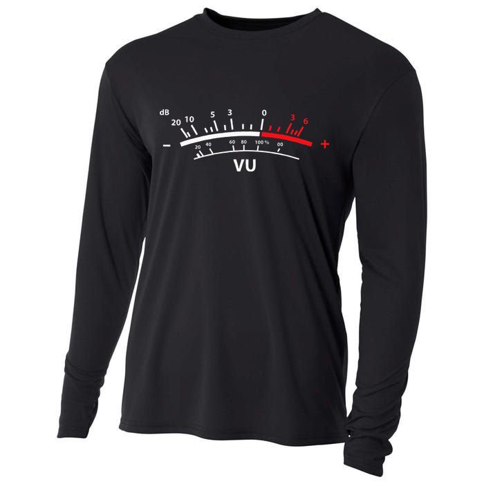 VU Meter DB DJ Cooling Performance Long Sleeve Crew
