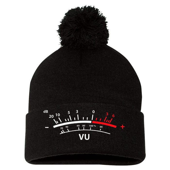 VU Meter DB DJ Pom Pom 12in Knit Beanie