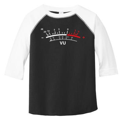 VU Meter DB DJ Toddler Fine Jersey T-Shirt