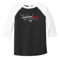 VU Meter DB DJ Toddler Fine Jersey T-Shirt