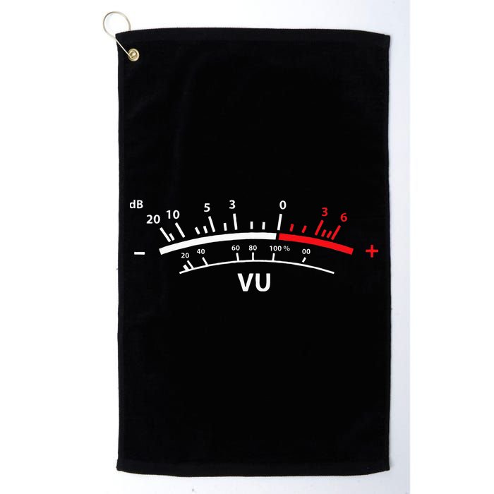 VU Meter DB DJ Golf Towel
