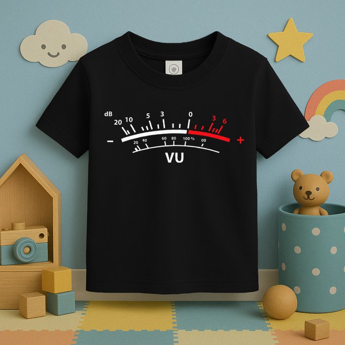 VU Meter DB DJ Toddler T-Shirt
