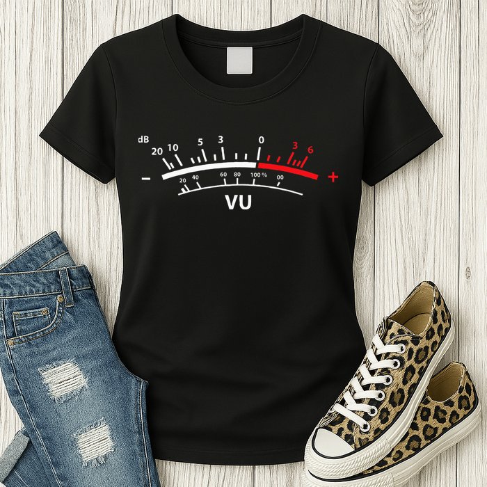 VU Meter DB DJ Womens T-Shirt