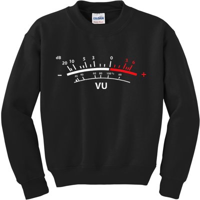 VU Meter DB DJ Kids Sweatshirt