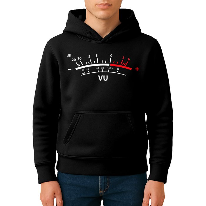 VU Meter DB DJ Kids Hoodie