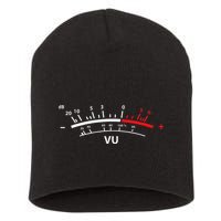 VU Meter DB DJ Short Acrylic Beanie