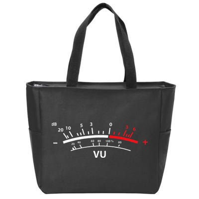 VU Meter DB DJ Zip Tote Bag