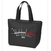 VU Meter DB DJ Zip Tote Bag