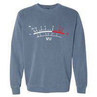 VU Meter DB DJ Garment-Dyed Sweatshirt
