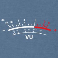 VU Meter DB DJ Garment-Dyed Sweatshirt
