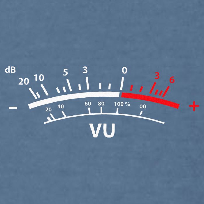 VU Meter DB DJ Garment-Dyed Sweatshirt